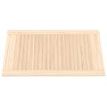 vidaXL Lamelové dvierka na skrinku 4 ks 69x39,4 cm, borovicový masív