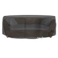 vidaXL Poťahy na ostrovček 2 ks 10 očiek Ø236x67 cm okrúhle