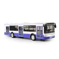 Autobus ktorý hlási zastávky česky 28 cm modrý