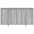 vidaXL Servírovacia skriňa Sivý Sonoma 135 x 41 x 75 cm