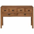 vidaXL Servírovacia skriňa Prírodná 110 x 35 x 75,5 cm