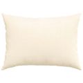 vidaXL Vankúše na pohovku 2 pcs Krémová 70 x 50 cm Kordúrová tkanina