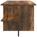 vidaXL Konferenčný stolík Údený Dub 87 x 50 x 45 cm Konštruované drevo