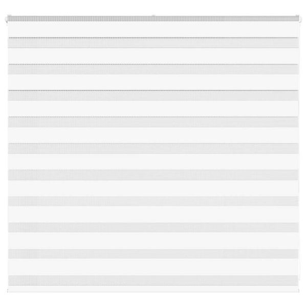 vidaXL Zebra roleta biela 165x100 cm šírka látky 160,9cm polyester