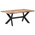 vidaXL Jedálenský stôl 180x90x75 cm, drevený masív s medovým náterom
