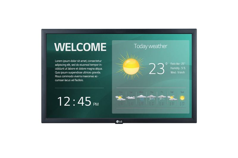 22'' LG LED 22SM3G - FHD, IPS, 250cd, 16/7