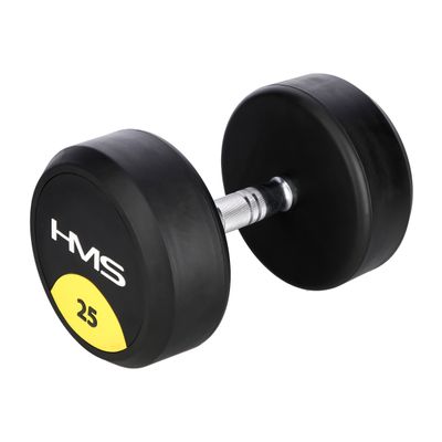 Pogumovaná jednoručná činka HMS HG Pro 25 kg