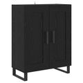 vidaXL Highboard 2 ks Čierny dub 69,5 x 34 x 180 cm