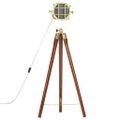 vidaXL Lampa na statíve, mangový masív 97 cm