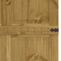 vidaXL Zavesené posuvné dvere CORONA 90 x 210 cm Borovicový masív
