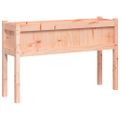 vidaXL Záhradný kvetináč s nohami 110x31x70 cm masívny douglas