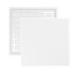 Modee Premium Line LED Panel (backlight) 595x595x34mm 36W 3CCT, ovládač (MPL-BP5953CCT36W125UGR)