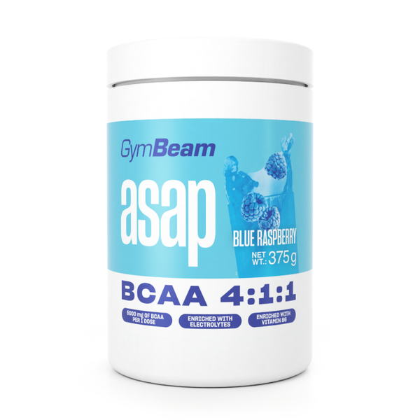 ASAP BCAA - GymBeam, modrá malina