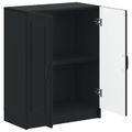 vidaXL Kúpeľňová úložná skriňa UTRECHT Čierna 59,5 x 31 x 77 cm