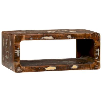 vidaXL TV skrinka Viacfarebný 60 x 30 x 25 cm Recyklovaný masív