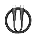 BWOO 60W kábel USB-C - USB-C BO-X318 1 m čierny