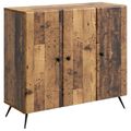 vidaXL Servírovacia skriňa Staré drevo 89 x 34,5 x 80 cm