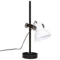 vidaXL Stolová lampa 25 W biela 15x15x55 cm E27