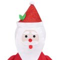 vidaXL Vianočná ozdoba figúrka Santa Claus LED luxusná látka 90 cm