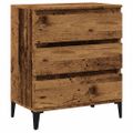 vidaXL Komoda staré drevo 60x35x70 cm spracované drevo