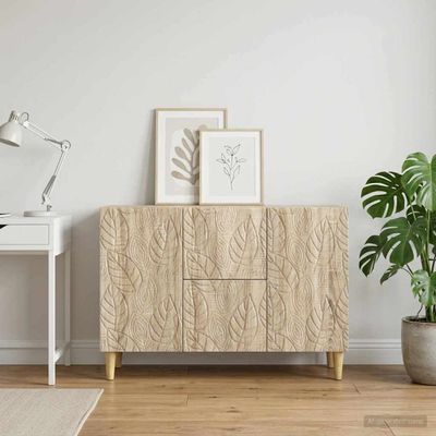 vidaXL Servírovacia skriňa Dub sonoma 89 x 34,5 x 60 cm
