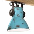vidaXL Stropná lampa 25 W šmuhovaná modrá 90x24x111 cm E27