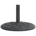 vidaXL Podstavec pod slnečník pre Ø38/48 mm tyče 12 kg kruh