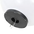 vidaXL LED lampy v tvare gule 2 ks 50 cm PMMA