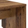 vidaXL Konferenčný stolík Staré drevo 90 x 45 x 35 cm Kompozitné drevo