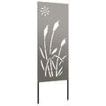 vidaXL Záhradná clona na súkromie Rezací Hrdzavý 50 x 140 cm