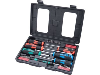 Šroubováky a hroty sada 47ks , 1/4" hroty a 4mm mini hroty, CrV EXTOL-PREMIUM
