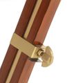 vidaXL Lampa na statíve, mangový masív 193 cm
