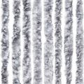 vidaXL Záves proti hmyzu, bielo sivý 100x200 cm, ženilka