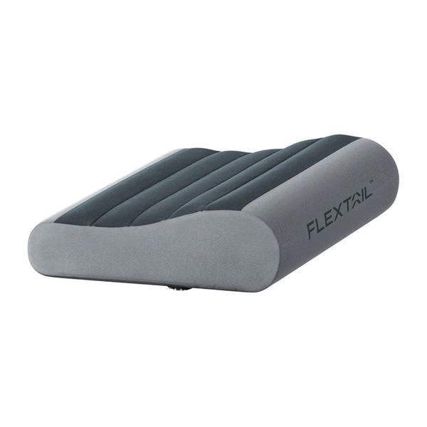 Nafukovací vankúš Flextail Zero Pillow (sivý)
