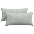 vidaXL Vankúše na pohovku 2 pcs Svetlosivá 80 x 40 cm