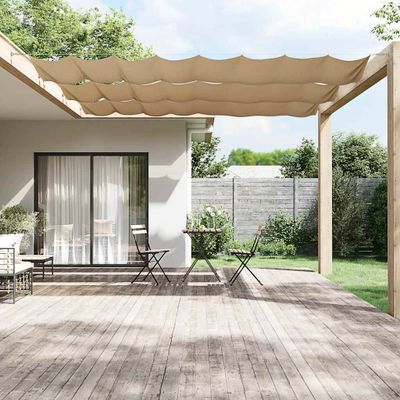 vidaXL Vertikálna markíza sivohnedá 60x1200 cm oxfordská látka