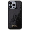 Puzdro Guess pre iPhone 15 Pro Max 6,7" GUHCP15XPSFDGSK čierna HC Sequin Script Metal
