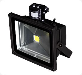 MAXLED Reflektor MF 30W/2970 lm s PIR studený biely, AC 230V MAXLED Reflektor MF 30W/2970 lm s PIR studený biely, AC 230V