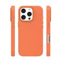 Puzdro Etteri Elegant Mag pre iPhone 16 Pro 6,3" oranžová