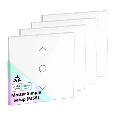 MEROSS MRS100MA(EU) Inteligentný Wi-Fi (Matter) vypínač na rolety (balenie po 4 ks)