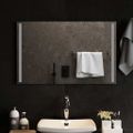 vidaXL LED kúpeľňové zrkadlo 80x50 cm