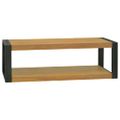 vidaXL Nástenná kúpeľňová skrinka 110x45x35 cm masívne tíkové drevo