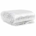 vidaXL Priehľadná plachta s okami 1x8 m PVC