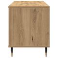 vidaXL Skrinka na gramofónové platne dub artisan 100 x 38 x 48 cm