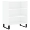 vidaXL Komoda lesklá biela 57x35x70 cm kompozitné drevo
