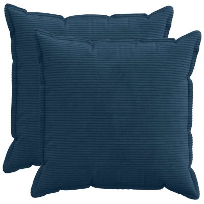 vidaXL Poťah na podložku 2 ks HOUTEN Námornícka modrá 60 x 60 cm