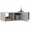 vidaXL Konferenčný stolík sivý sonoma 102x50x40cm kompozitné drevo