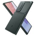 Puzdro Spigen Optik Armor pre Samsung Galaxy S24 Ultra, tmavozelená