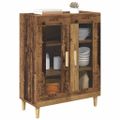 vidaXL Servírovacia skriňa Staré drevo 69,5 x 34 x 90 cm