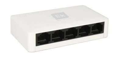 ITS SW5 BP - Switch Ethernet 5 portov, 10/100/1000 Mbps, plastové prevedenie